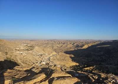 Mountain village in Southern Tunisia